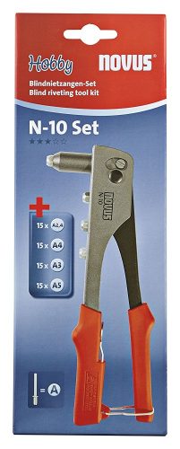 Novus szegecsbehúzó szerszám készlet N-10