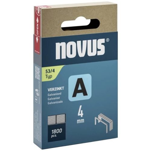 NOVUS tűzőkapocs A 53 4 mm 1800 db