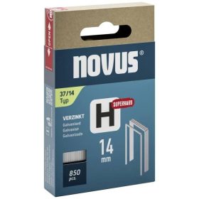 NOVUS tűzőkapocs H 37 SH szuperkemény 14 mm 850 db