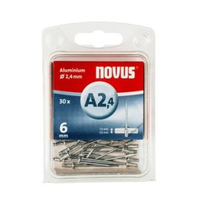 Novus popszegecsek alumínium A2.4 6 mm 1.5-3.5 30 db