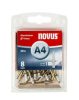 Novus popszegecsek alumínium A4  8 mm 3.5-5.0 30 db