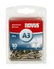 Novus popszegecsek alumínium A3 10 mm 5.0-7.5 70 db