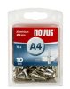Novus popszegecsek alumínium A4  10 mm 5.0-6.5 70 db