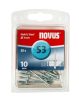 Novus popszegecsek acél S3 10 mm 5.0-6.5 20 db