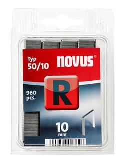 Novus tűzőkapcsok, lapos R 50 10 mm 960 db