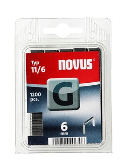 Novus tűzőkapcsok, lapos G 11 6 mm 5000 db