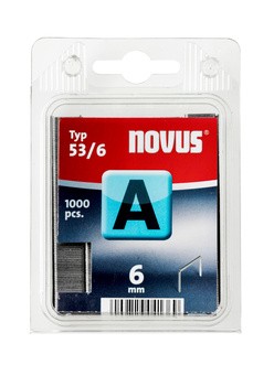  Novus tűzőkapcsok A 53 normál 6 mm 1000 db