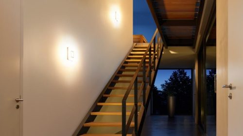 STEINEL Beltéri szenzorlámpa RS M1 V2 LED HF nemesacél