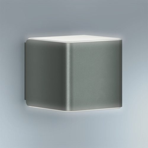 Steinel szenzorlámpa CUBO L 830 LED iHF, kültéri antracit