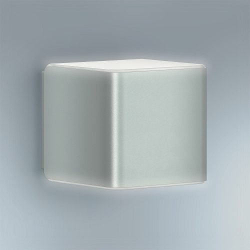 Steinel szenzorlámpa CUBO L 830 LED iHF, kültéri ezüst