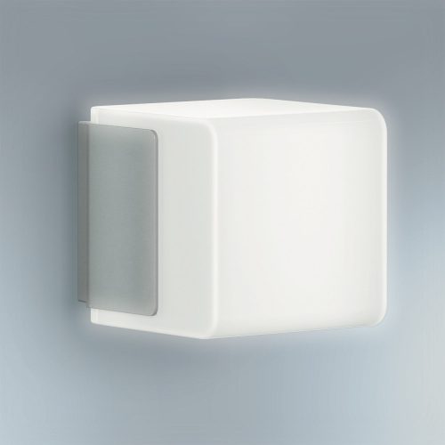Steinel szenzorlámpa CUBO L 835 LED iHF, kültéri ezüst