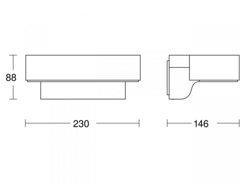 Steinel lámpa L 800 MC, kültéri, antracit