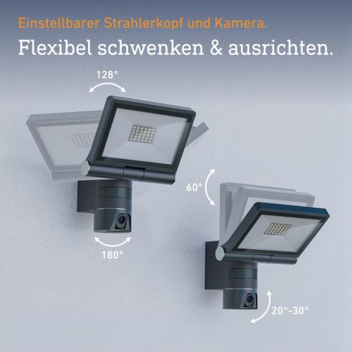 Steinel szenzorreflektor XLED CAM2 SC antracit